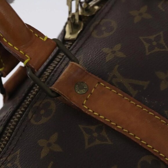 LOUIS VUITTON Monogram Keepall Bandouliere 45 Boston Bag M41418 LV Auth BD616 - Picture 13 of 15